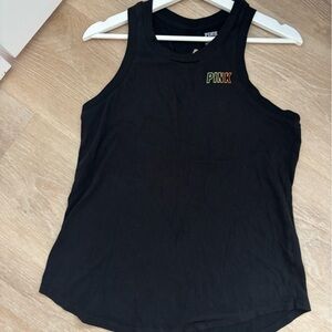 PINK Victoria's Secret Black Tank Top